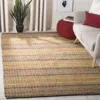 Safavieh Natural Fiber Hand Made Area Rug, Natural / Gold Bohemian Style Non-shedding In Multi