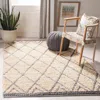 Safavieh Natural Fiber Hand Made Area Rug, Natural / Grey Bohemian Style Non-shedding In Neutral
