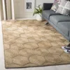 Safavieh Natural Fiber Hand Made Area Rug, Natural / Grey Contemporary Style Non-shedding In Neutral