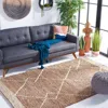 Safavieh Natural Fiber Hand Made Area Rug, Natural / Ivory Bohemian Style Non-shedding In Brown