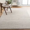 Safavieh Natural Fiber Hand Made Area Rug, Natural / Ivory Contemporary Style Non-shedding In Gray