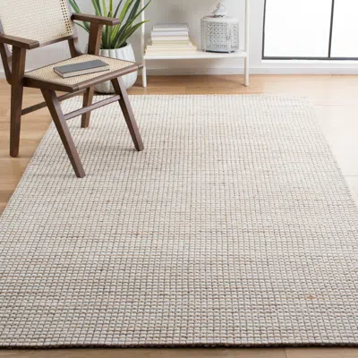 Safavieh Natural Fiber Hand Made Area Rug, Natural / Ivory Contemporary Style Non-shedding In Gray