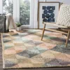 Safavieh Natural Fiber Hand Made Area Rug, Natural / Multi Bohemian Style Non-shedding In Multi