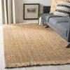 Safavieh Natural Fiber Hand Made Area Rug, Natural Solid / Tonal Style Non-shedding In Brown