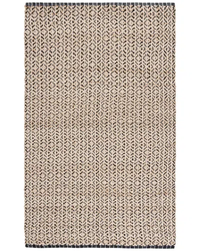 Safavieh Natural Fiber Jute, Cotton Rug In Brown