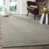 Safavieh Natural Fiber Machine Made Area Rug, Grey Transitional Style Easy Care In Gray