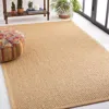 Safavieh Natural Fiber Machine Made Area Rug, Maize Solid / Tonal Style Easy Care In Neutral