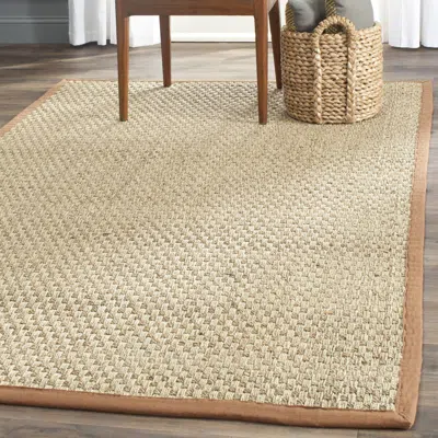 Safavieh Natural Fiber Machine Made Area Rug, Natural / Brown Natural Fiber Style Easy Care