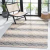 Safavieh Natural Fiber Machine Made Area Rug, Natural / Grey Bohemian Style Easy Care In Multi