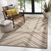 Safavieh Natural Fiber Machine Made Area Rug, Natural / Ivory Contemporary Style Easy Care In Neutral