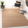 Safavieh Natural Fiber Machine Made Area Rug, Natural Solid / Tonal Style Easy Care In Nude
