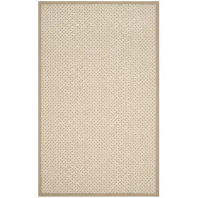 Safavieh Natural Fiber Wool, Jute, & Sisal Chevron Rug In Beige