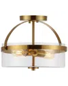 Safavieh Nensor 2-light 13in Flush Mount