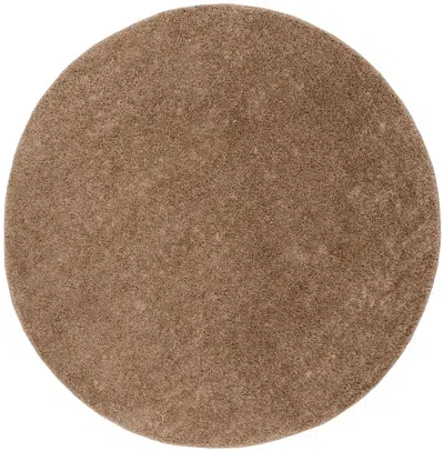 Safavieh New York Shag Collection Rug In Brown