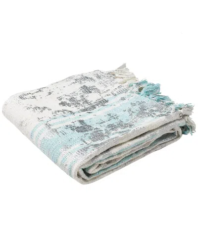 Safavieh Nicola Metallic Throw In Gray