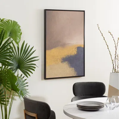 Safavieh Night Changes Framed Wall Art In Brown