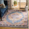 Safavieh Nirvana Machine Made Area Rug, Navy / Multi Traditional Style Easy Care In Multi