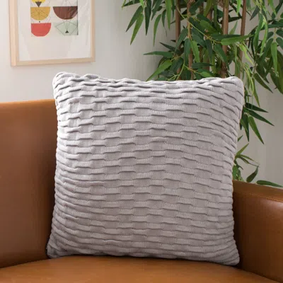 Safavieh Noela Knit Pillow In White