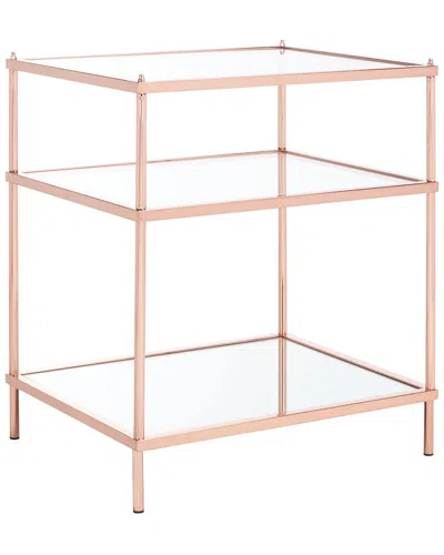 Safavieh Noelia 3 Tier Accent Table In Rose