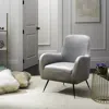 Safavieh Noelle Velvet Retro Mid Century Accent Chair