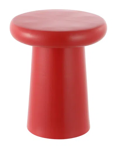 Safavieh Noldita Ceramic Garden Stool In Red