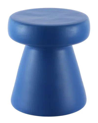 Safavieh Noma Ceramic Garden Stool In Blue