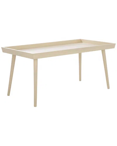 Safavieh Nonie Coffee Table With Tray In Brown