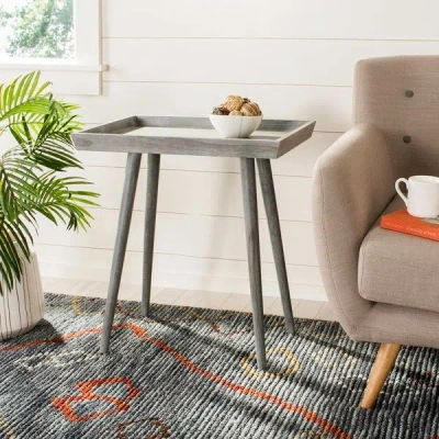 Safavieh Nonie Tray Accent Table In Gray
