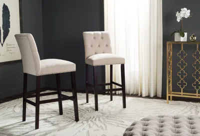 Safavieh Norah Barstool In Neutral