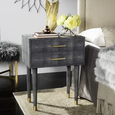 Safavieh Nour End Table In Gray