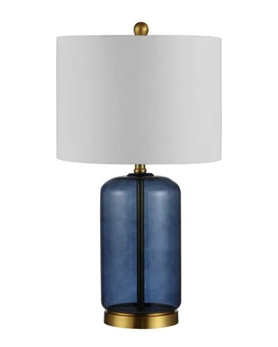 Safavieh Novah Ceramic Table Lamp In Blue