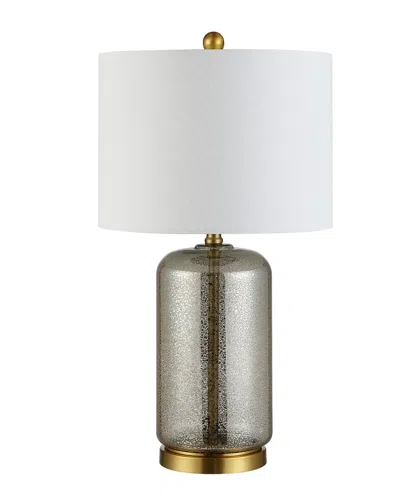 Safavieh Novah Glass Table Lamp In Silver