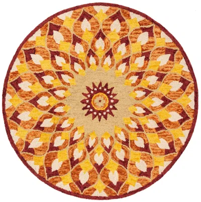 Safavieh Novelty Handmade Rug In Yellow