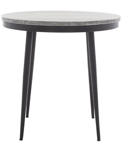 Safavieh Nylah Marble Side Table In Gray