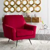 Safavieh Nynette Velvet Retro Mid Century Accent Chair