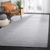 Safavieh Oasis Machine Made Area Rug, Dark Grey / Ivory Contemporary Style Easy Care In Blue