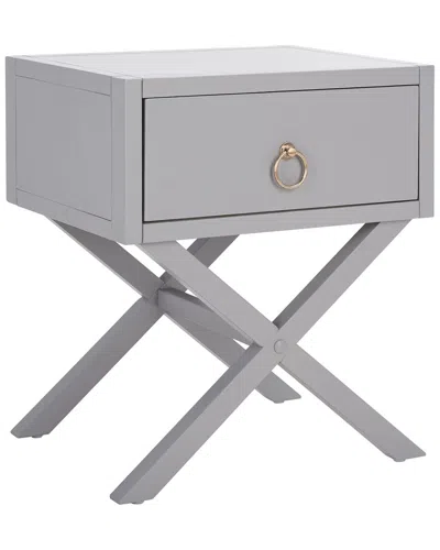Safavieh Odilia 1-drawer Nightstand In Grey