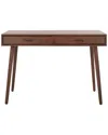Safavieh O'dwyer 2-drawer Desk In Brown