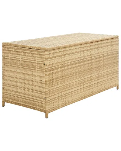 Safavieh Oliveira Outdoor Cushion Box In Neutral