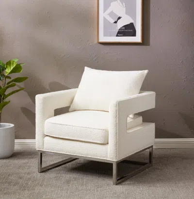 Safavieh Olivya Club Chair In White