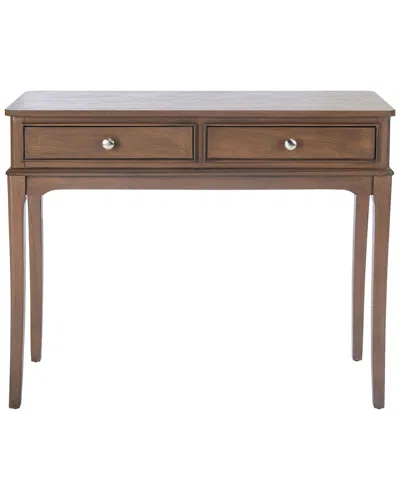 Safavieh Opal 2-drawer Console Table In Brown