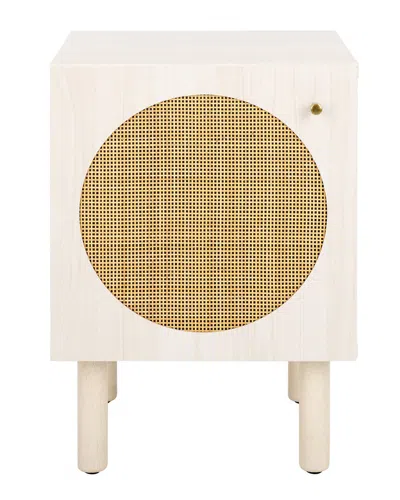 Safavieh Ophelia 1-door Night Stand In White