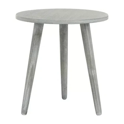 Safavieh Orion Round Accent Table In Black