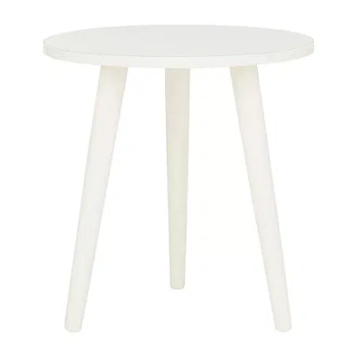 Safavieh Orion End Table In White