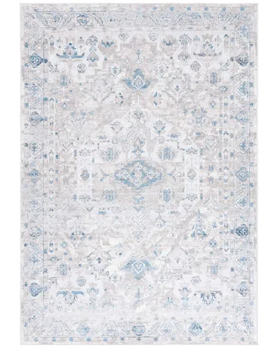 Safavieh Orlando Felt, Velvet, Laminated Film Rug In Gray