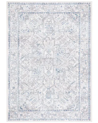 Safavieh Orlando Felt, Velvet, Laminated Film Rug In White
