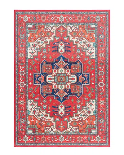 Safavieh Orlando Felt, Velvet, Laminated Film Rug In Red