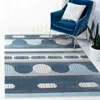 Safavieh Orwell Machine Made Area Rug, Grey / Blue Contemporary Style Easy Care In Blue