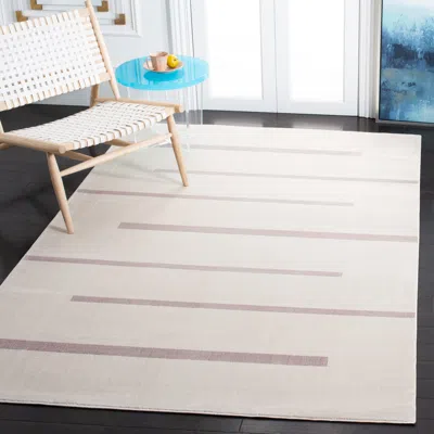 Safavieh Orwell Machine Made Area Rug, Ivory / Pink Contemporary Style Easy Care
