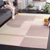 Safavieh Orwell Machine Made Area Rug, Pink / Purple Contemporary Style Easy Care In Pink